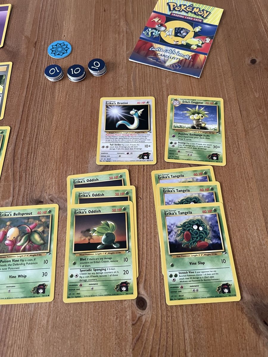 Pokémon Carte collezionabili: Pokémon Deck, Erika, englisch, gym heroes – Usato da Männedorf venduto da Qurop 3