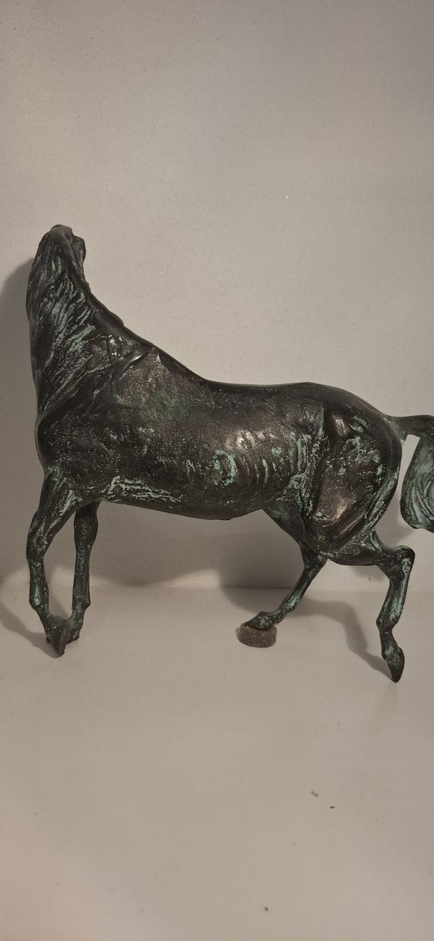 Sculture & Statue: Bronzefigur Pferd antike mit Patina – Usato da Bern venduto da siri2002 3