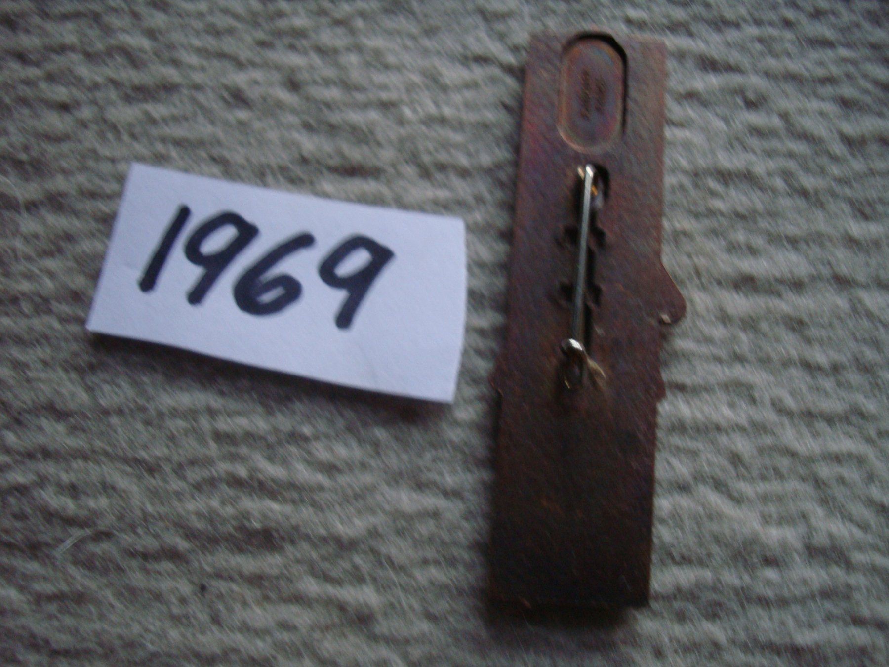 Basler Plaketten & Abzeichen: Basler Kupfer 1969 – Gebraucht aus Arlesheim von printz01 1