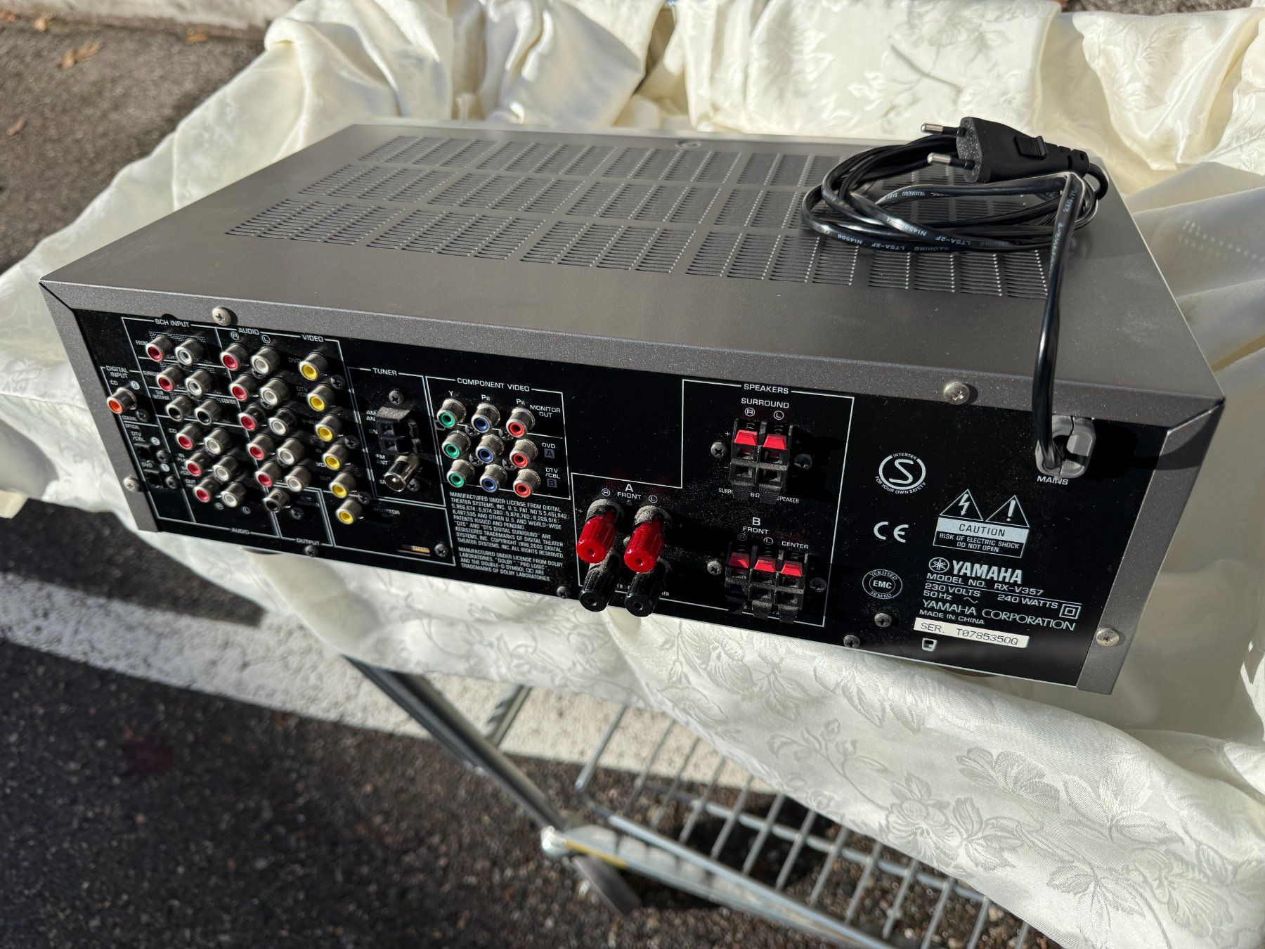 Yamaha Ricevitori: Yamaha RX-V357 AV-Receiver 192/24 DAC – Usato da Vacallo venduto da cri_229f 4