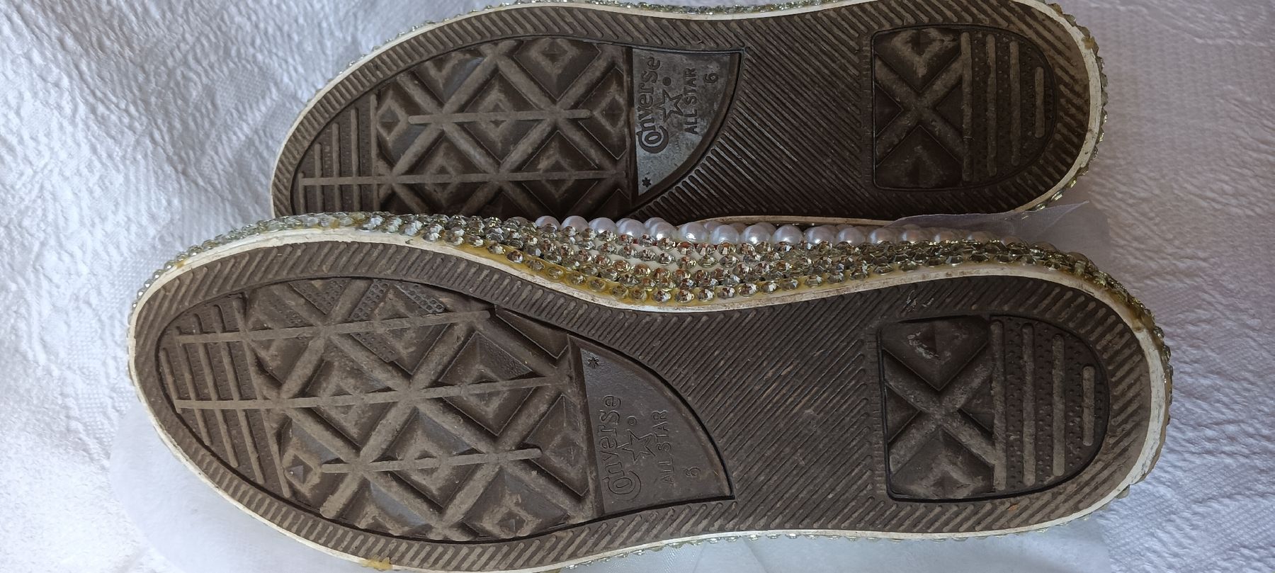 Converse Damenschuhe: CONVERS SCHUHE mit PERLEN+ STRASS NEU! GR.39 – Neu (gemäss Beschreibung) aus Maienfeld von Andyr44 2