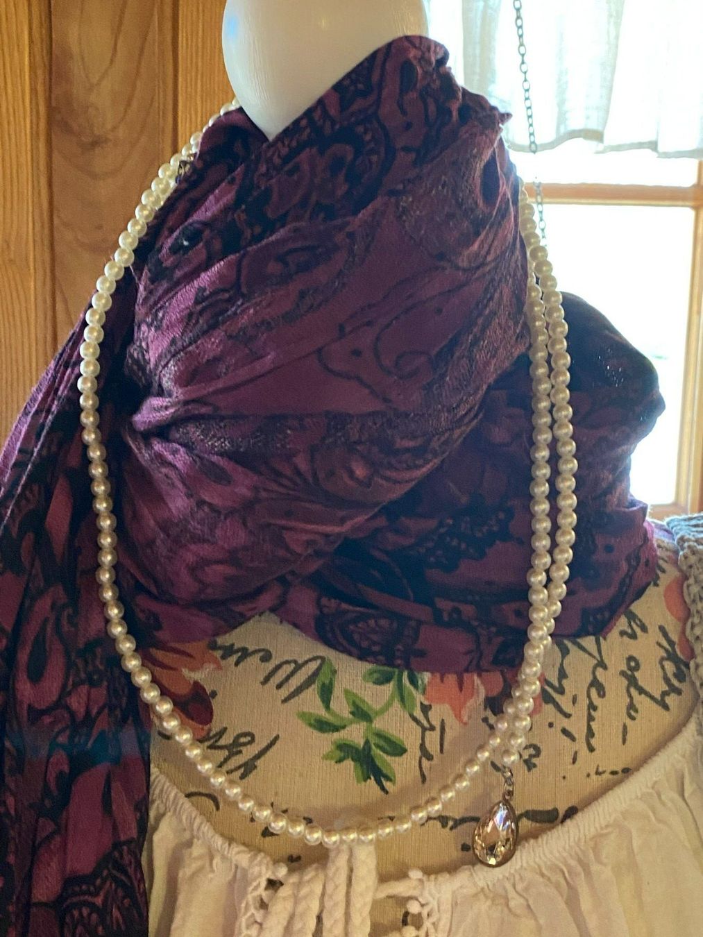 Catenine: VINTAGE PERLENKETTE -WEISS – Nuovo (secondo la descrizione) da Meienried venduto da ManuelaBoutique 5