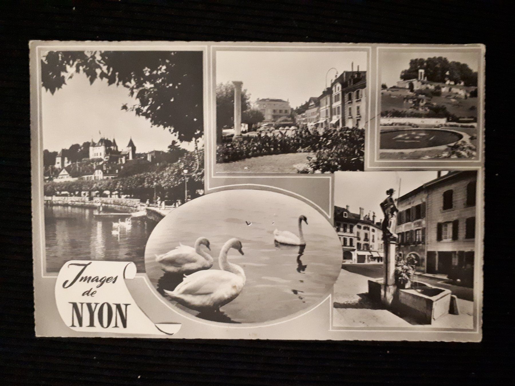 Ansichtskarten: NYON 1962 - QUELQUES DEFAUTS – Gebraucht aus Ponto Valentino von giorgia06