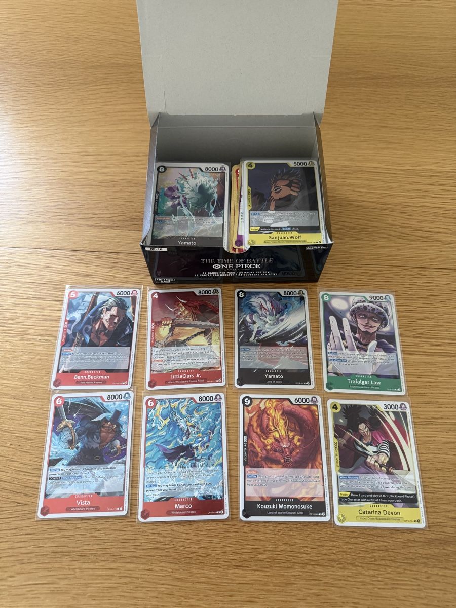 Bandai Carte collezionabili: One Piece OP 16 Bulk (R und commons) – Nuovo (secondo la descrizione) da Zürich venduto da ZHakura