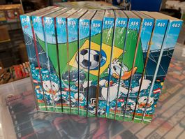 Top, viele noch OVP: 13x Lustiges Taschenbuch LTB 450-462