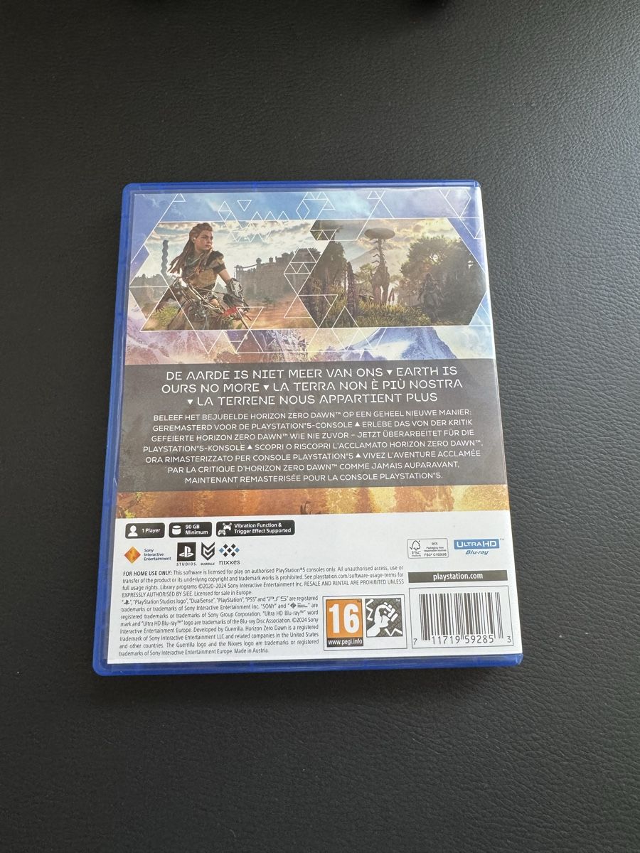 Giochi: Jeu PS5 Horizon Zero Dawn Remastered – Nuovo (secondo la descrizione) da Blonay venduto da ADO_79 1