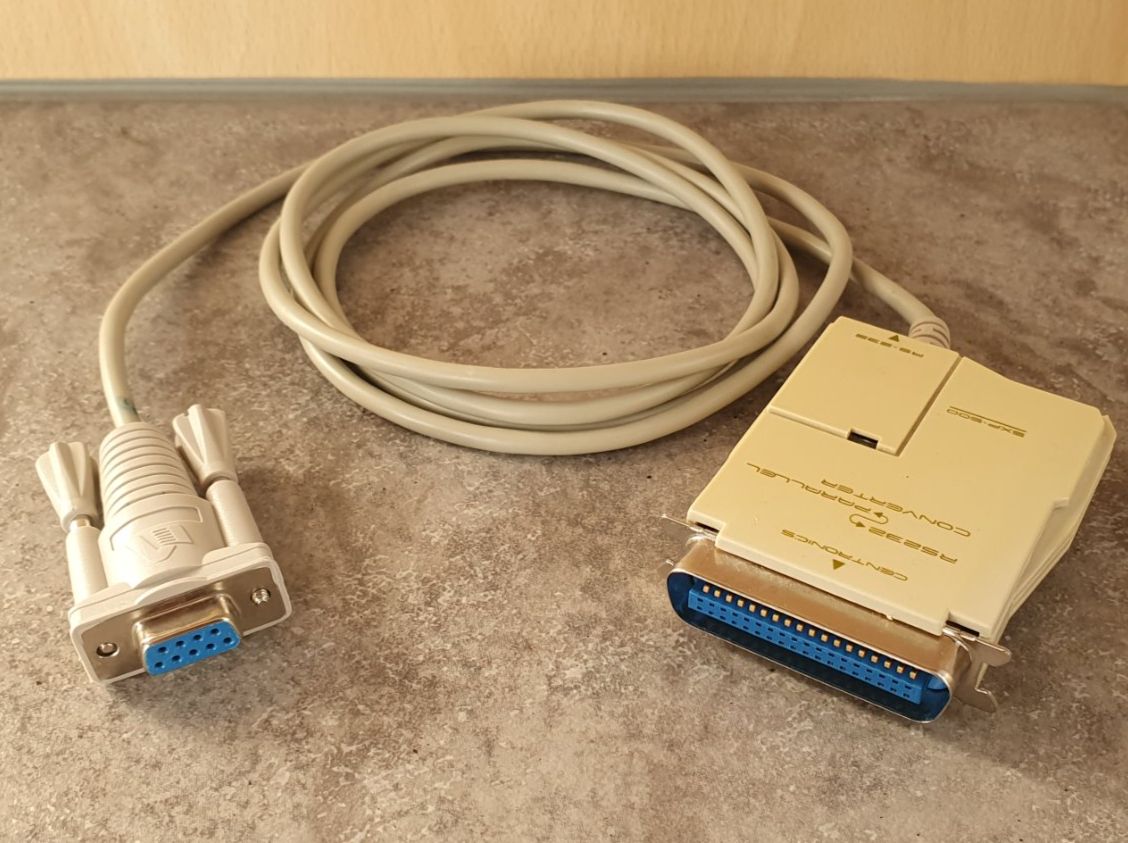 Convertitori: RS232 / Parallel Konverter – Usato da Kreuzlingen venduto da LeslieBar 1