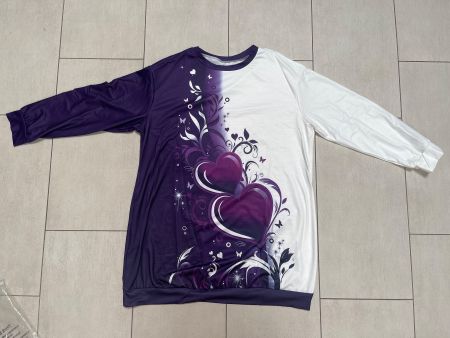 Purple Heart Langarmshirt, Grösse 2XL, neu und ungetragen!