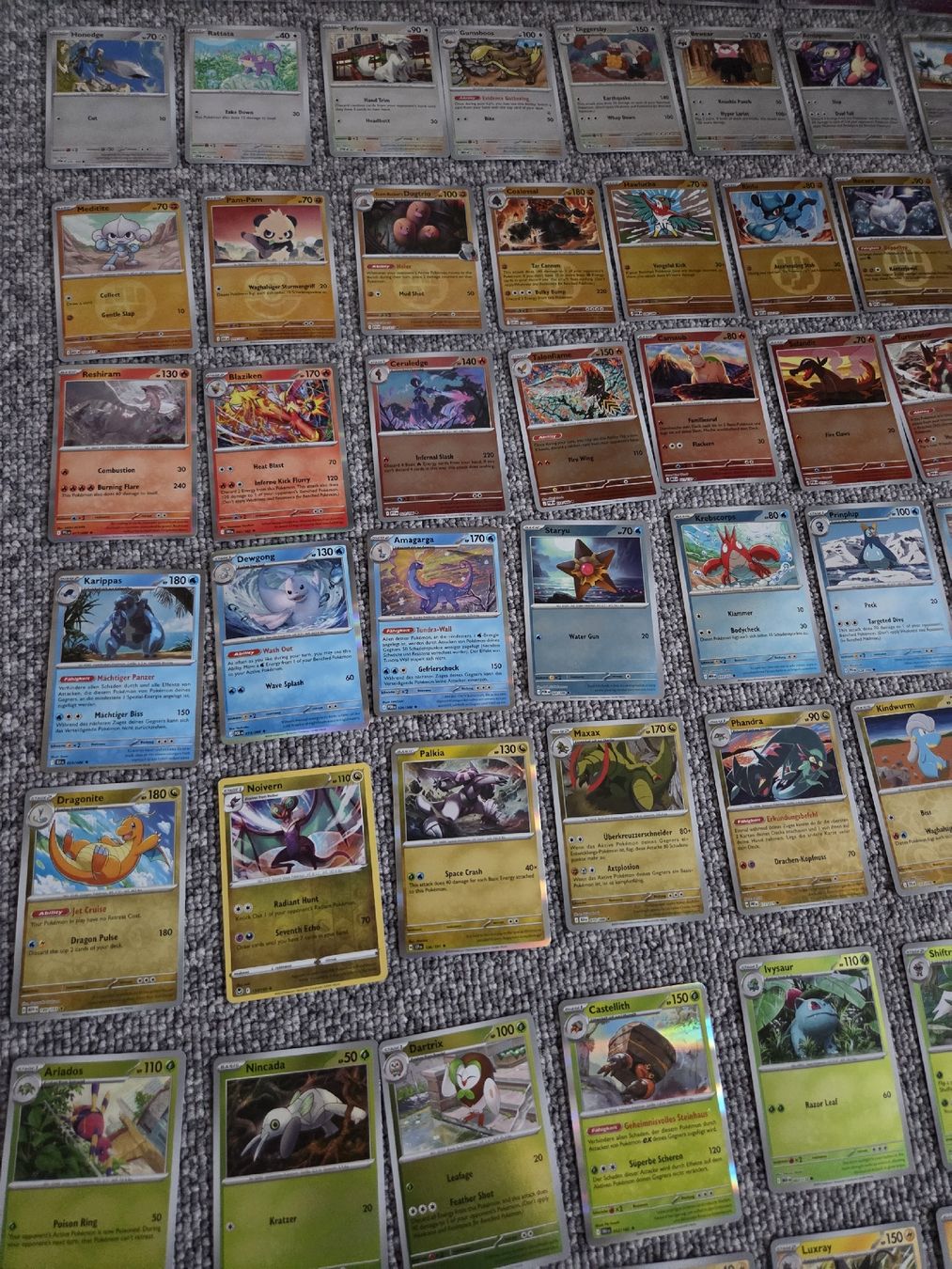 Pokémon Sammelbilder & Trading cards: 100 Pokemon Karten glänzend shiny – Gebraucht aus Oberuzwil von Umlobo 3