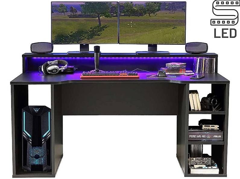 Schreibtische: Bureau gaming avec LED – Gebraucht aus Martigny von Samara212 3