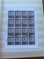 Kleinbogen mit Ausgabetag Stempel 6.5.2004 Lachen
