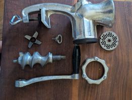 Fleischwolf manuell Metall gebraucht