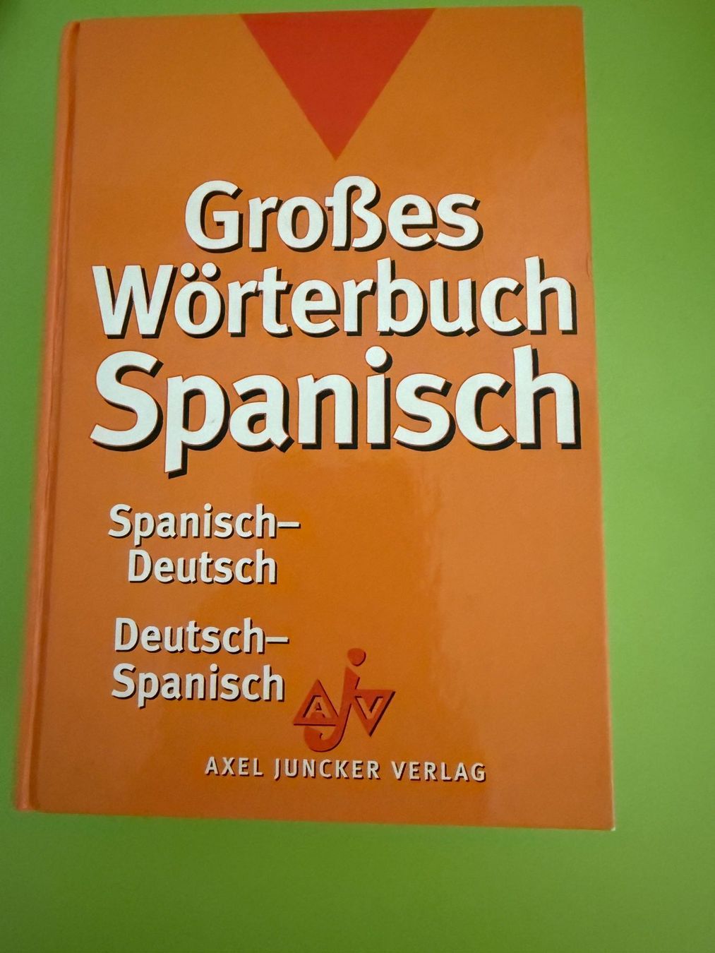 Livres: Grosses Wörterbuch Spanisch – D'occasion à Zufikon par SULMI02