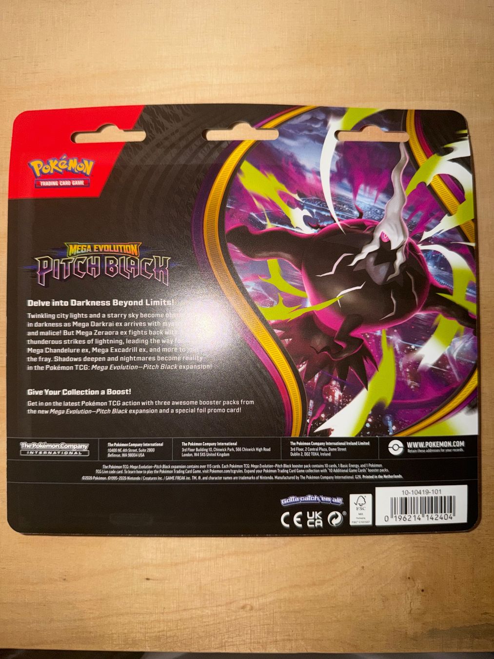 Pokémon Sammelbilder & Trading cards: Pokemon Pitch Black 3-Pack Blister – Neu und originalverpackt aus Zürich von Boas.B 1