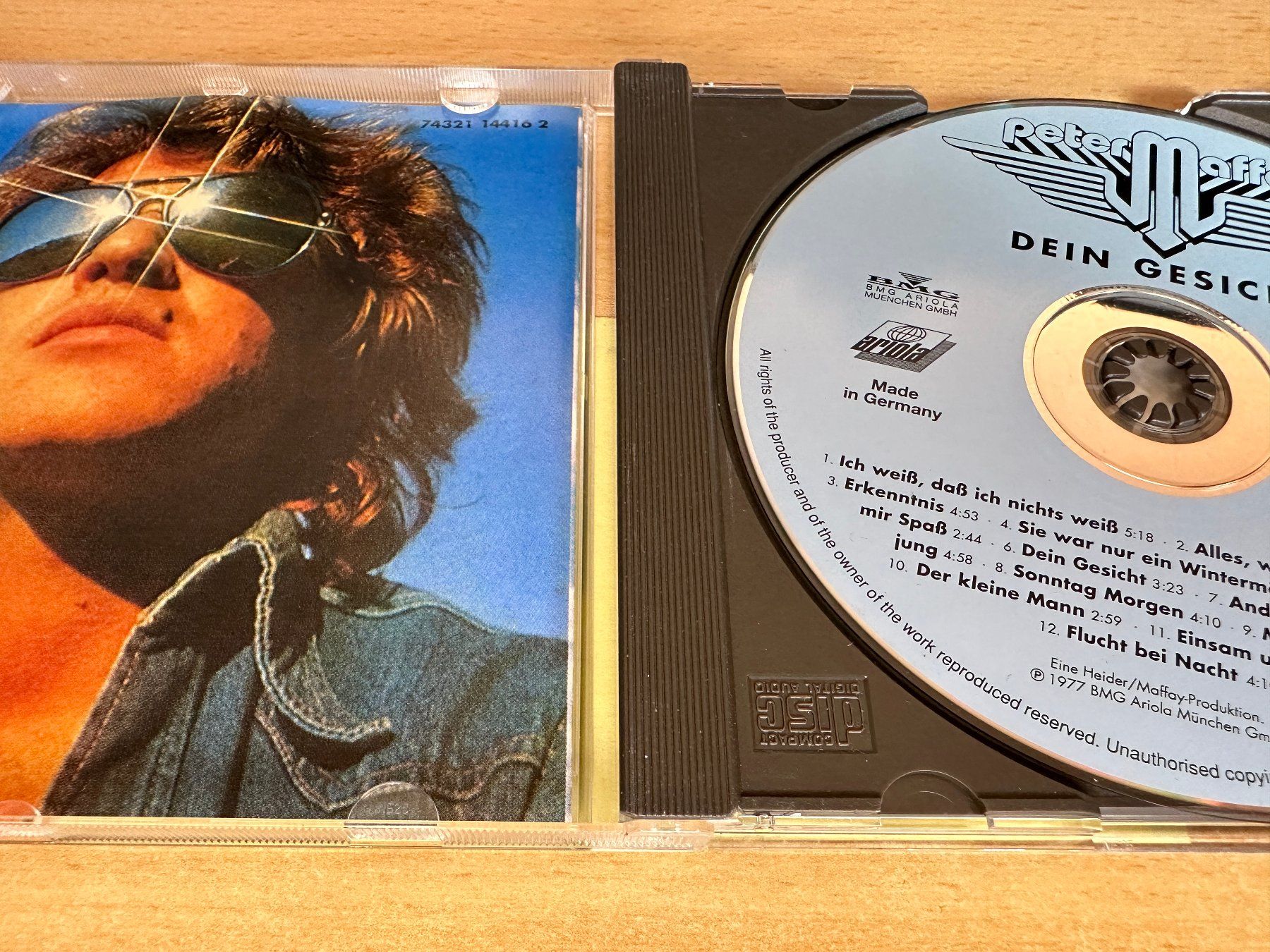 CD: Peter Maffay – Dein Gesicht – Usato da Rikon im Tösstal venduto da Alpenmutz 2