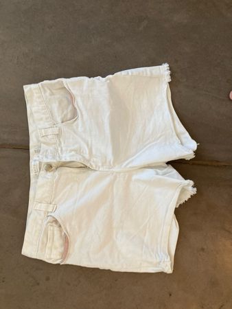 Weisse Jeans-Shorts Gr. S Sommerlich & Frisch! ☀️👖