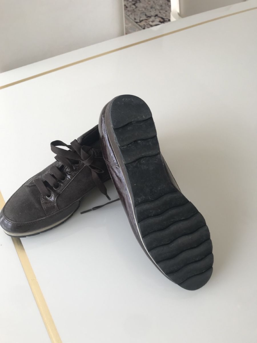 Damenschuhe: Schnürschuh Gr. 37 Braun Wildleder – Gebraucht aus Luzern von Hans1937 5