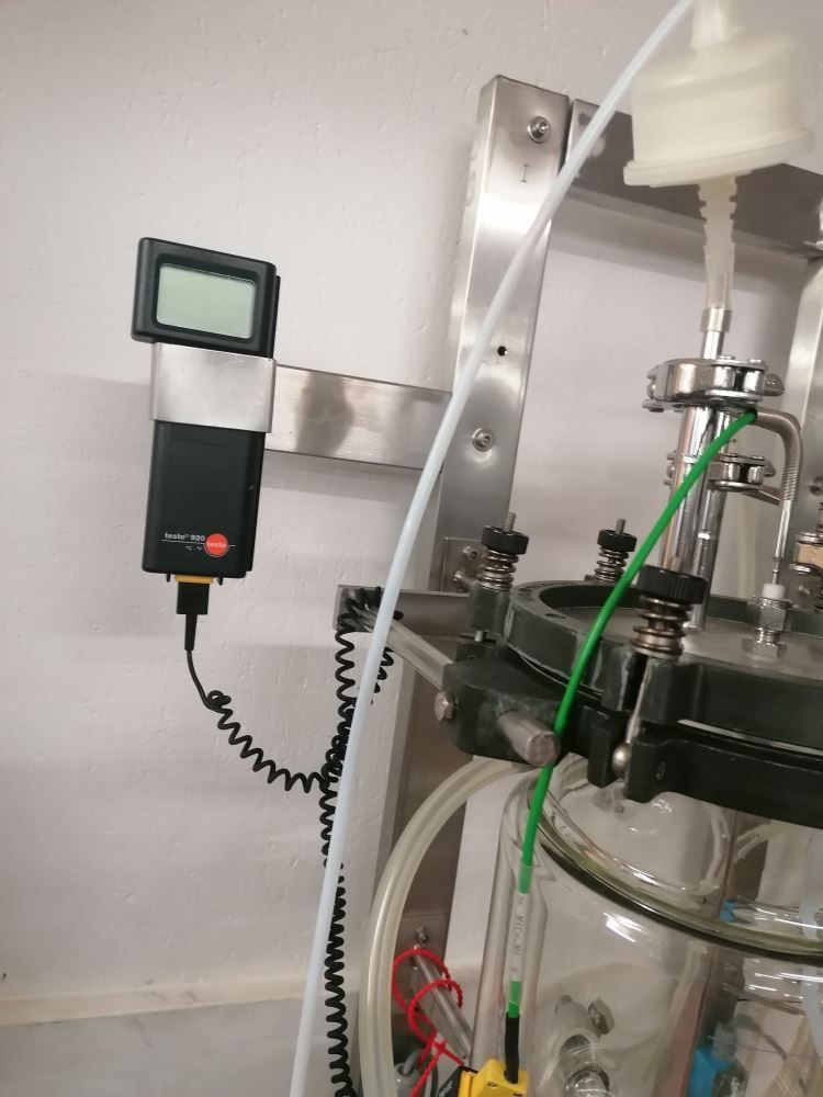 Accessori da laboratorio: 2 x 3l Doppelmantel Bioreaktor - Anlage – Usato da Niederdorf venduto da LeptonAG_Labor 4