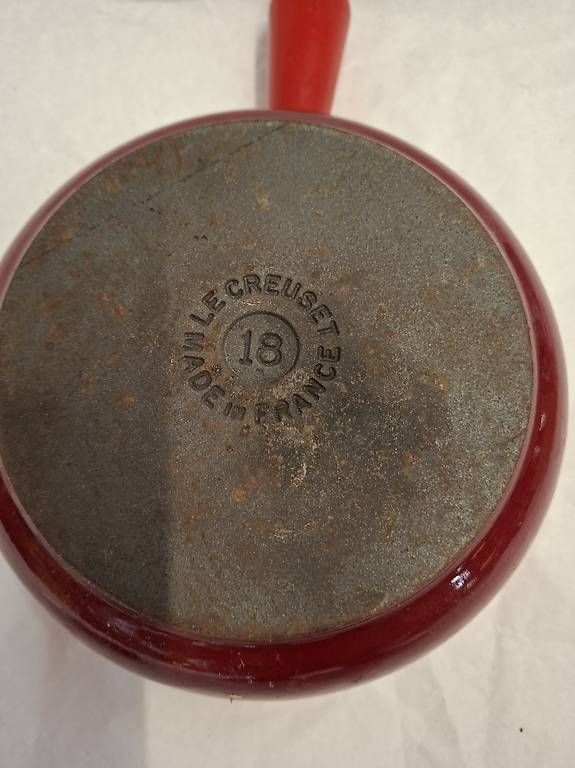 Le Creuset Töpfe: Creuset France 18 Caquelon – Gebraucht aus Olten von Mezopotamya 1