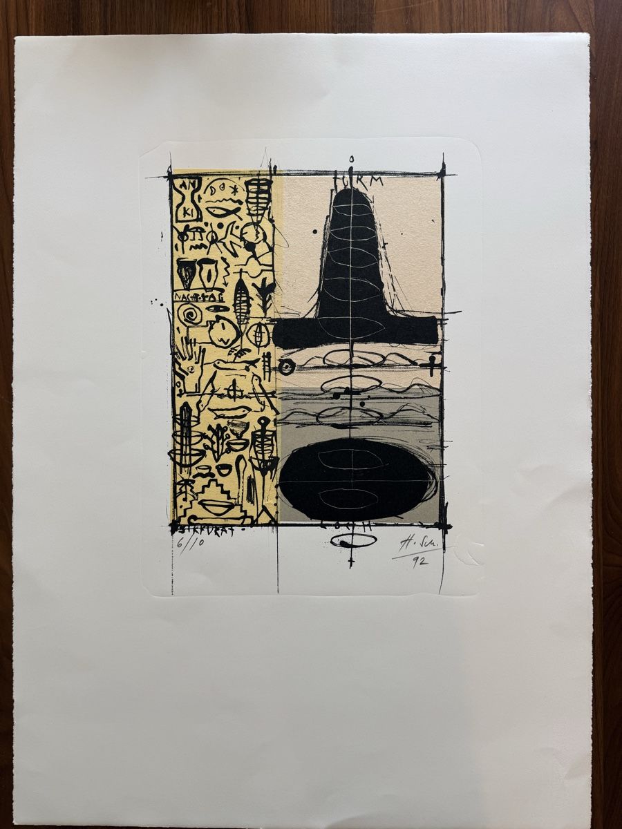 Grafiken & Lithographien: Hans Schweizer - Farblithographie – Gebraucht aus Solothurn von NUVICO 1