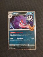 Pokemon Gengar Holo, Haloween Booster English