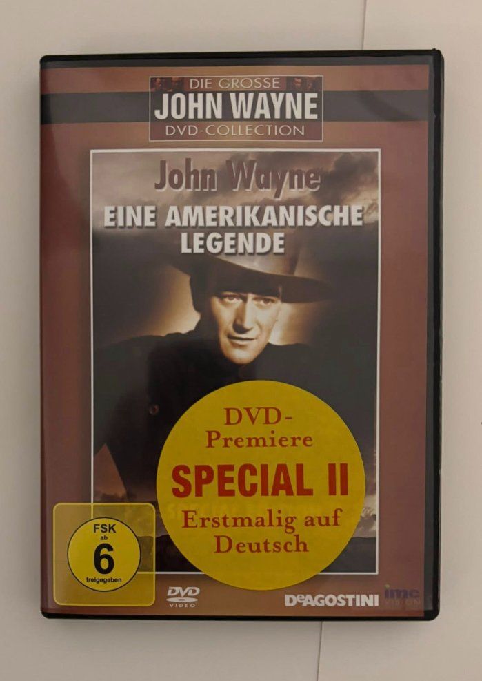 Tutti i DVDs: John Wayne - Eine Amerikanische Legende DVD – Usato da lupfig venduto da maniacs666