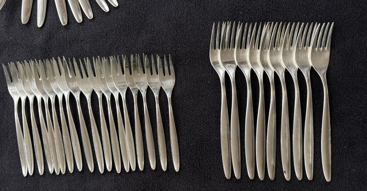 Set di posate: Echtsilber Besteck-Set OKA/Auerhahn – Usato da Rafz venduto da Sukion 4