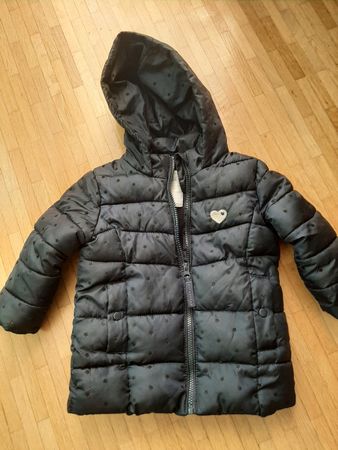 Doudoune chaude hiver fille  taille 86 cm, comme neuve!