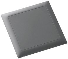 Steckdeckel zu Design EDIZIOdue 130×130mm, dunkelgrau