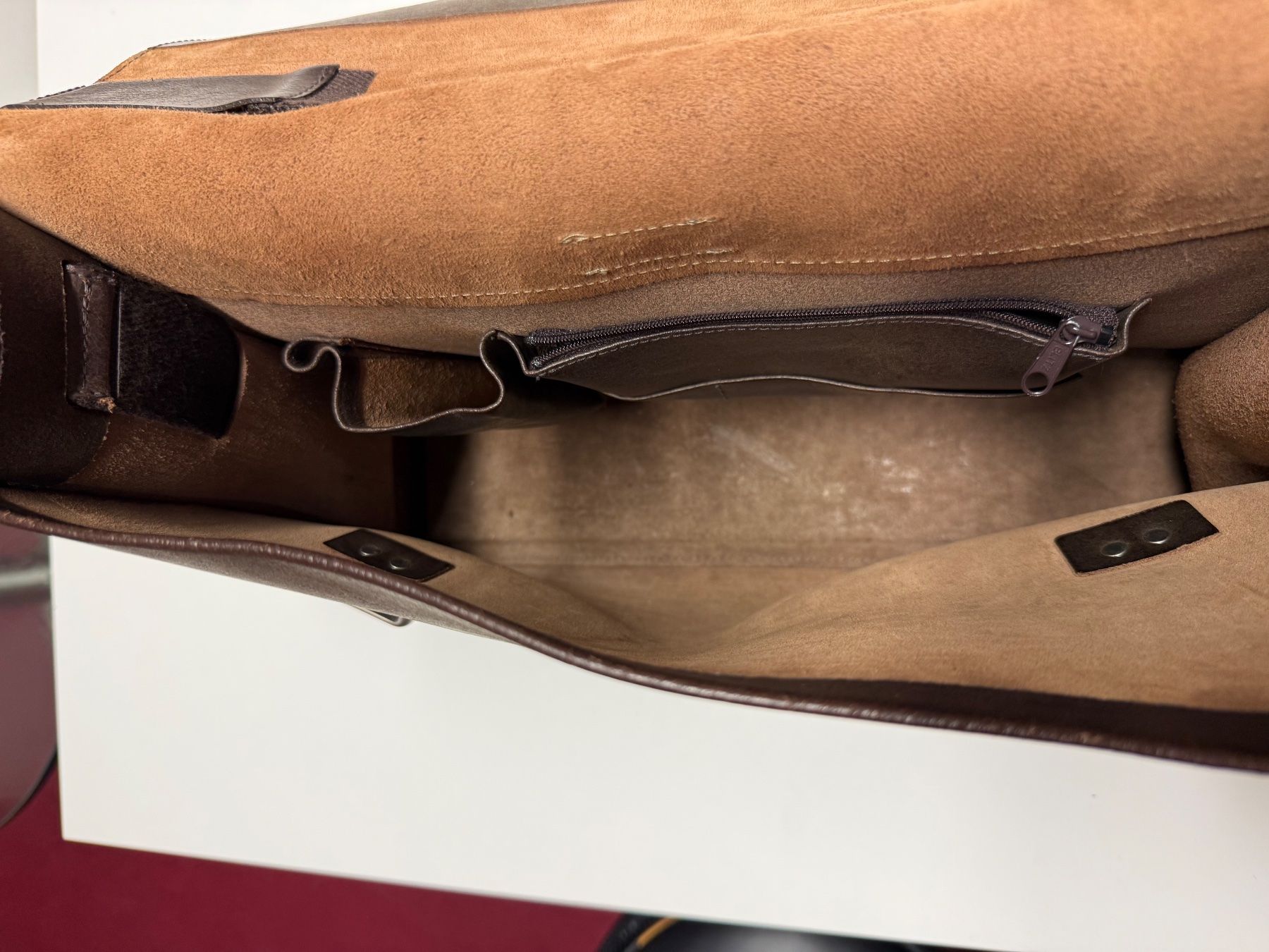 Navyboot Valigie & Borse: Navyboot Aktenmappe Leder, braun – Usato da Spreitenbach venduto da Jesset 4