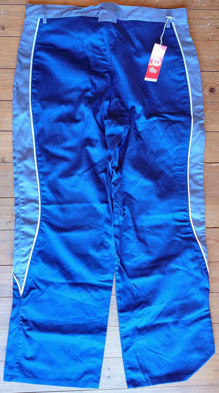 Pantaloni: Arbeitshose gr. 58 dunkelblau/ grau – Nuovo (secondo la descrizione) da Winterthur venduto da Tenderizer3000 1