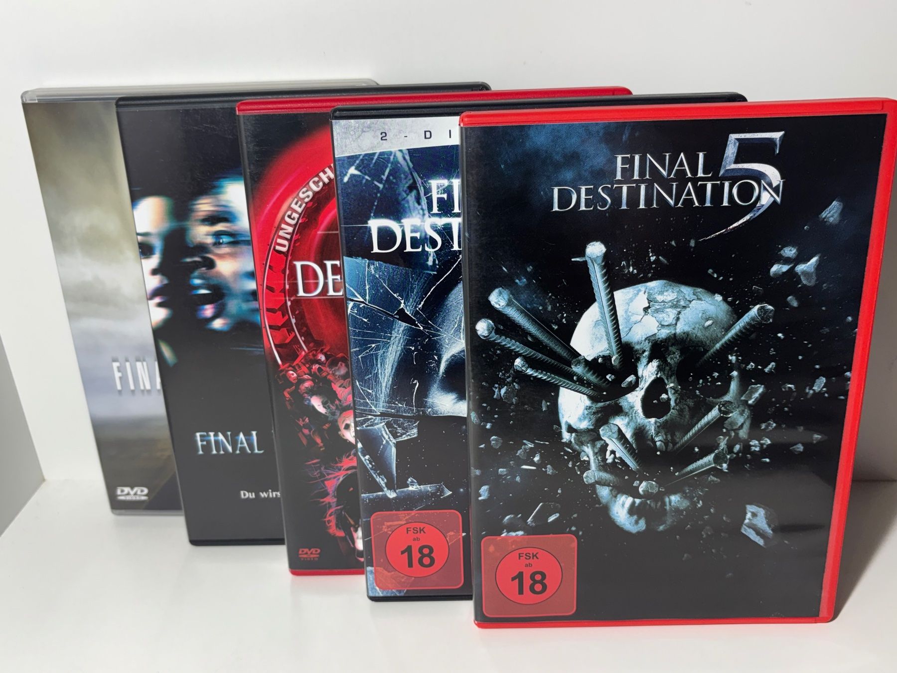 Tutti i DVDs: Final Destination 1-5 DVD – Usato da Wilderswil venduto da Sstriker