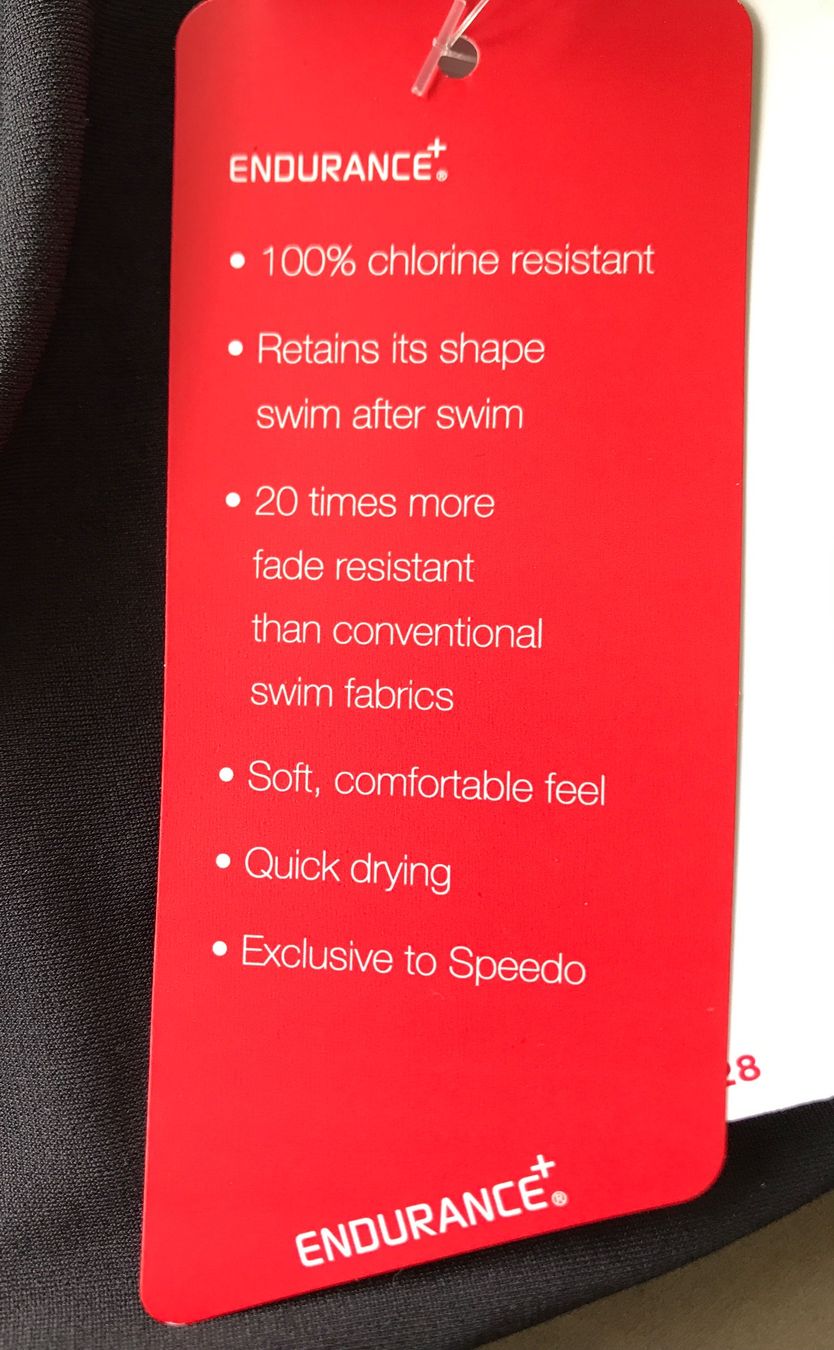 Speedo Costumi da bagno & Bikini: Badekleid Speedo Endurance, Gr. 38, schwarz – Nuovo e nell'imballaggio originale da Ebnat-Kappel venduto da Molton 3