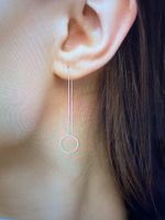 Heidemann Ohrringe rose-gold - edel, neuwertig