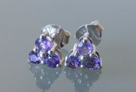 Amethyst Silber 925 Ohrstecker