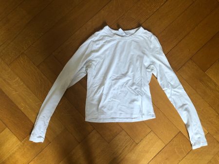 H&M Divided Langarmshirt Weiss – Grösse S – Top Zustand