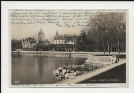 AK 1925 Ouchy Hotel du Château