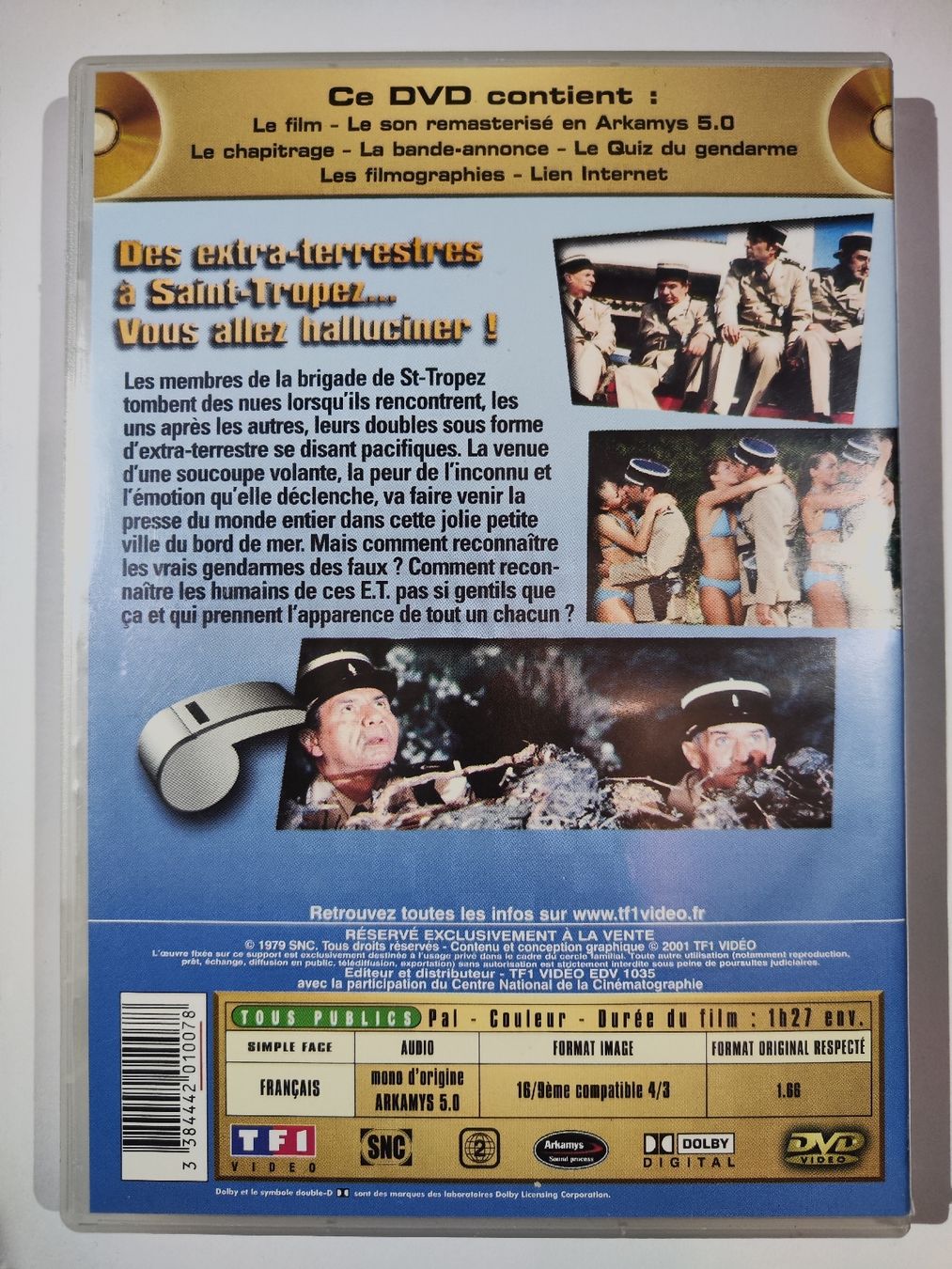 Tutti i DVDs: DVD - Le Gendarme et les extra-terrestres – Usato da Commugny venduto da Teksen 1