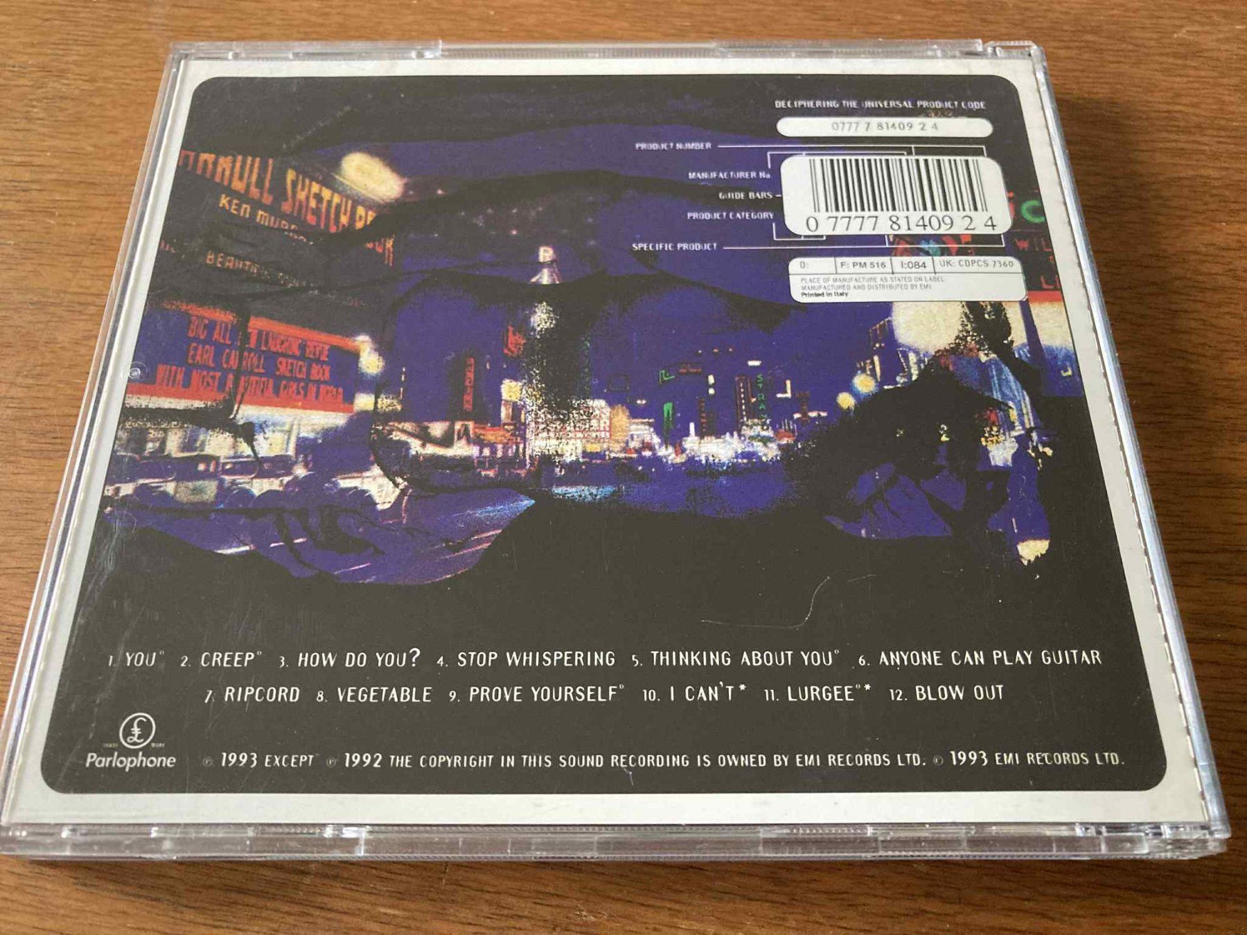 CDs: Radiohead - Pablo Honey CD – Gebraucht aus Lausanne von sim_bc8q 1
