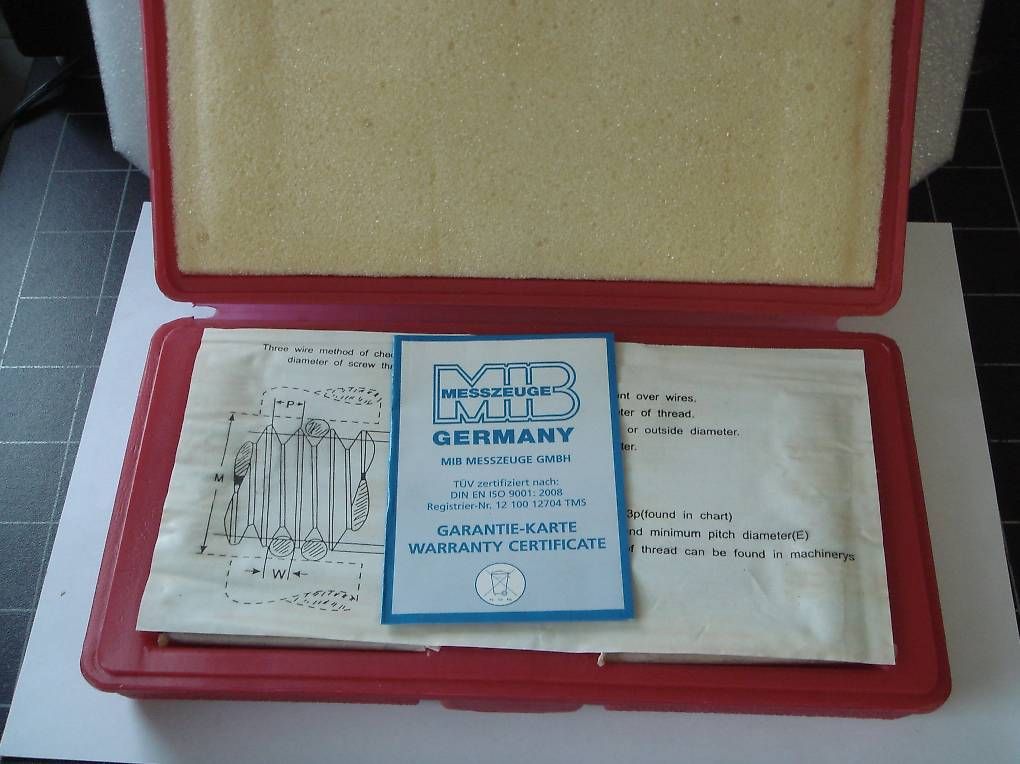 Tutti gli attrezzi: Gewinde Messstift Satz, 48 Teilig MIB – Usato da Walzenhausen venduto da nobelsales 8