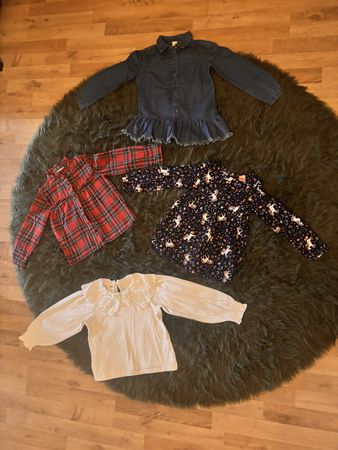 Mädchen Kleider Paket, Frühling , Grösse 110-116.