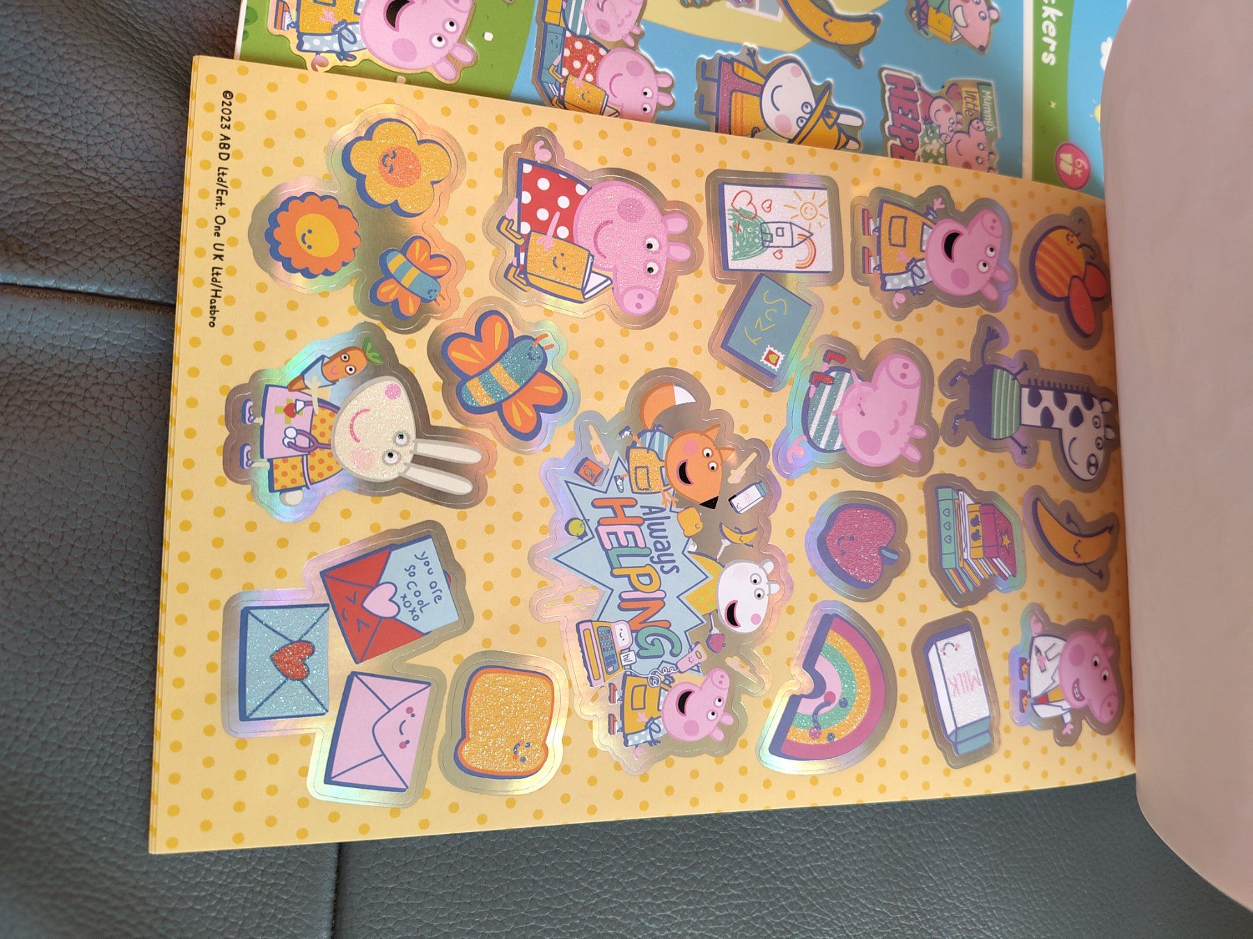 Sticker: 2 Bogen Peppa Pig Sticker Neu Mädels – Nuovo e nell'imballaggio originale da Leuggern venduto da Plumeria1987 1