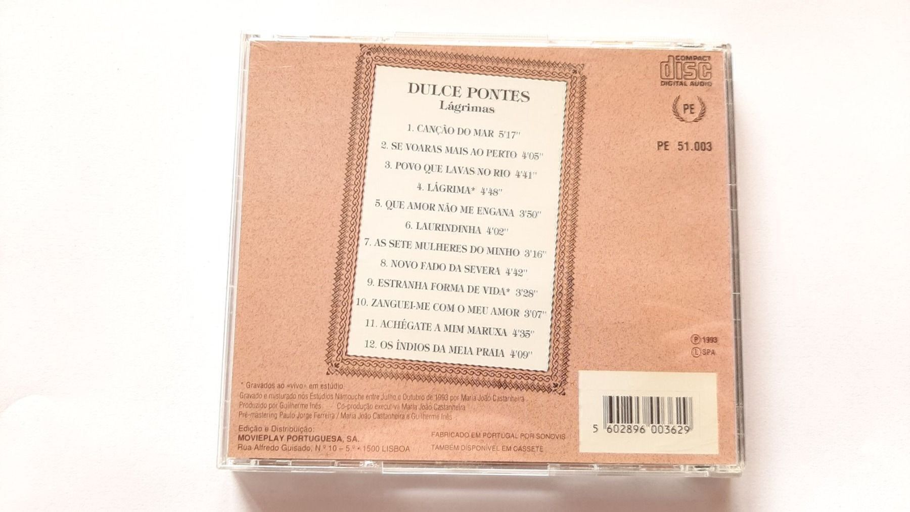 CDs: CD Dulce Pontes - Lagrimas – Gebraucht aus Pully von bro_n52j 1