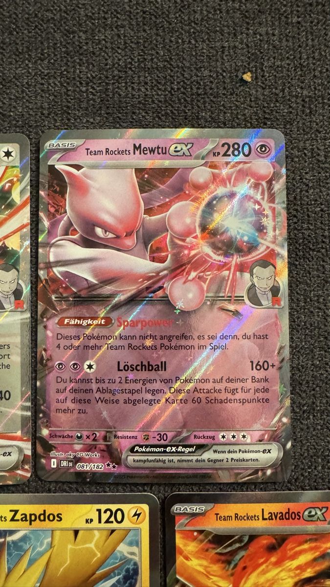 Pokémon Sammelbilder & Trading cards: Pokemon Karten - Team Rocket Set - Top Zustand – Neu (gemäss Beschreibung) aus Dietlikon von abd_7qwy 2