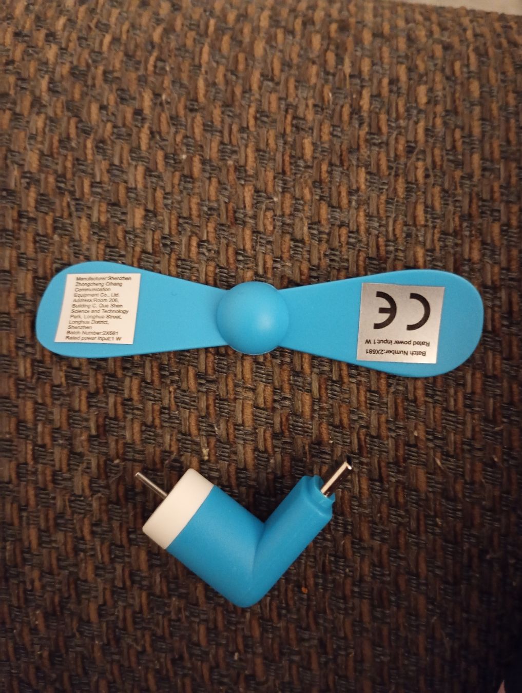 Ventilatori: Handy Ventilator mit Typ C Anschluss Super Abkühlung!! – Nuovo e nell'imballaggio originale da Forch venduto da BUPerformance 1