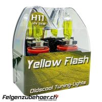 Halogenbrinen gelb für Fahrzeuge 12V H11