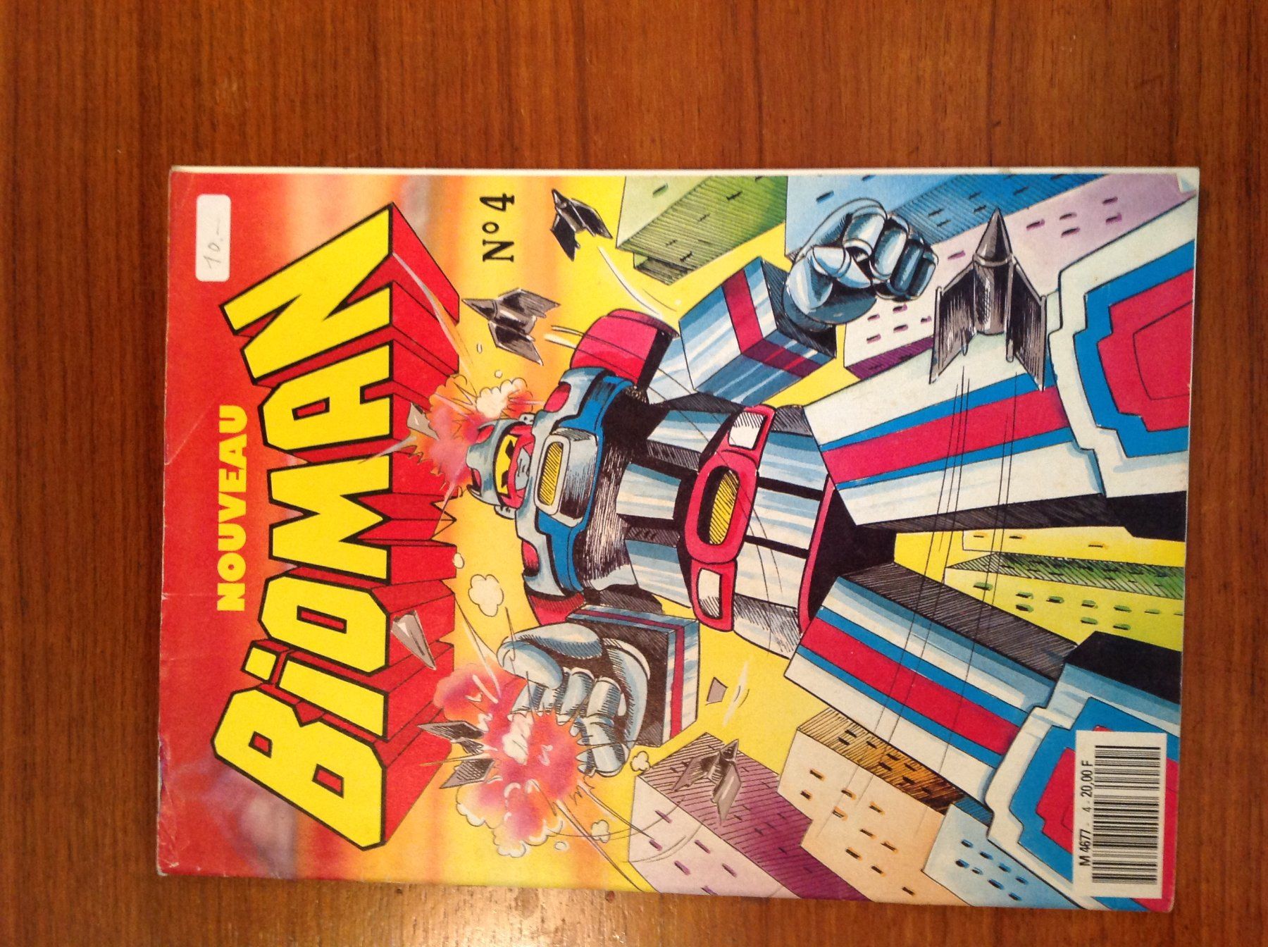 Fumetti: Journal Bioman 1991 - N° 4 – Usato da Vuiteboeuf venduto da broticaire