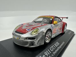 Porsche 911 (997) GT3 RSR 1:43, v. Overbeek, MINICHAMPS 