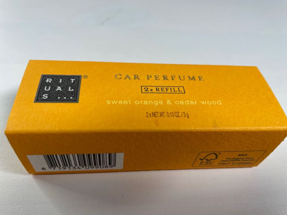 THE RITUAL OF KARMA Parfum Pour Voiture Life Is A Journey - Lotus Blanc & Thé Blanc Bio 6gr