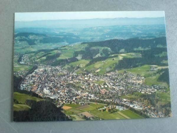 Cartoline postali: AK Langnau i/E Flugaufnahme – Usato da Langnau i. E. venduto da Harabas